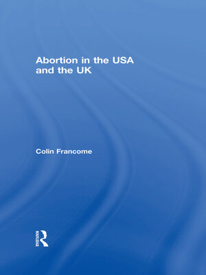 cover image of Abortion in the USA and the UK